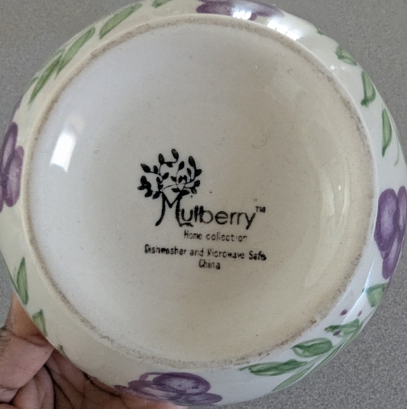 Mulberry Home Collection Small Soup Bowl Dishwasher & Microwave Safe - Picture 2 of 4